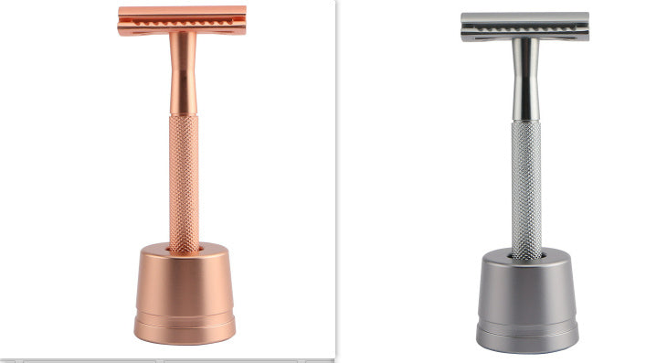 Classic manual shaver safe old fashioned