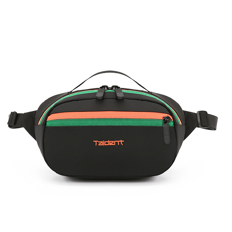 Outdoor Leisure One Shoulder Handbag Waist Bag Nylon 2L Dopamine Color Crossbody Utility Purse