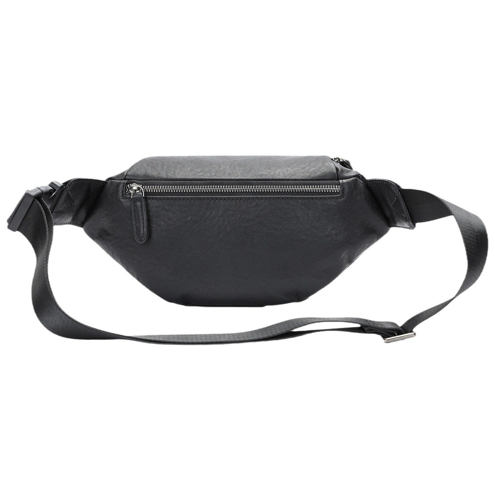 Leather Messenger Bag For Men Genuine First Layer Cowhide Leather Multi Functional Shoulder Chest Bag For Travel