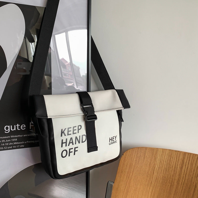 Nylon Shoulder Crossbody Bag Unisex Versatile Outdoor Medium Bag Breathable Waterproof