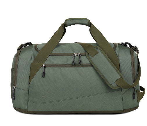 Dry Wet Separation Gym Bag Large Capacity With Separate Wet And Dry Compartment Oxford Cloth