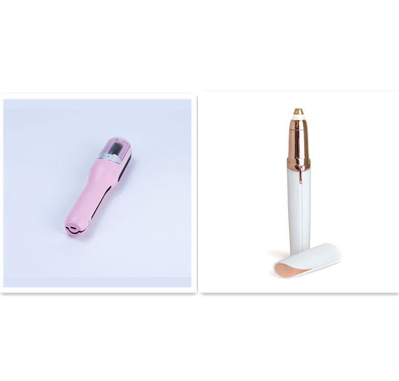 Flawlessly Brows Electric Eyebrow Remover With 18K Gold Plated Head Dermatologist Approved Pain Free Touchups