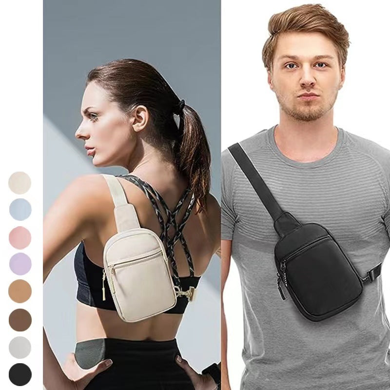 Unisex Trendy Sports And Leisure Shoulder Crossbody Bag For Outdoor Activities And Travel