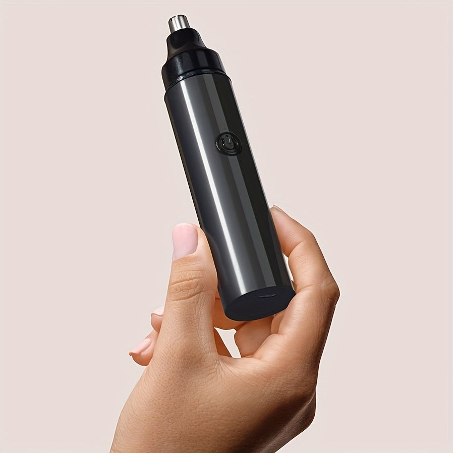 USB Rechargeable Nose Hair and Facial Trimmer-2