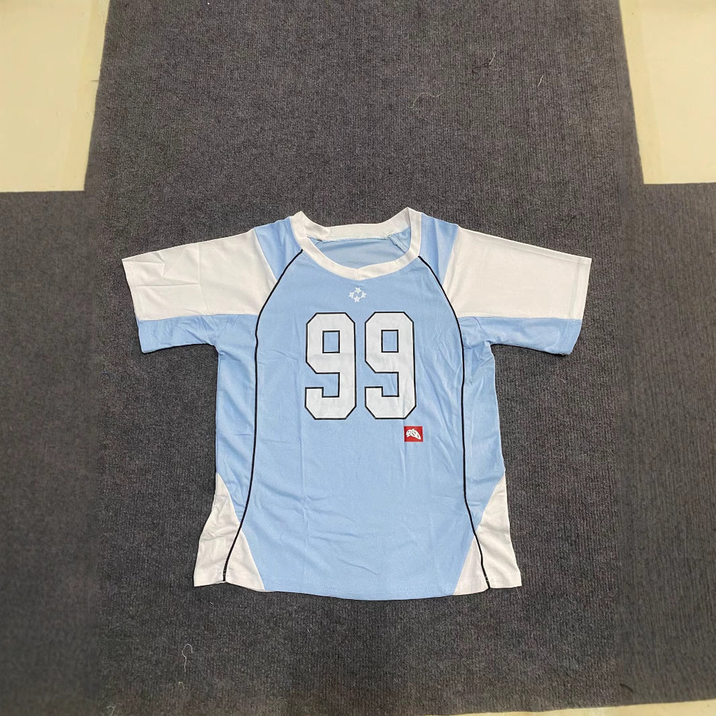 Street Digital Printing Loose-fitting Casual T-shirt