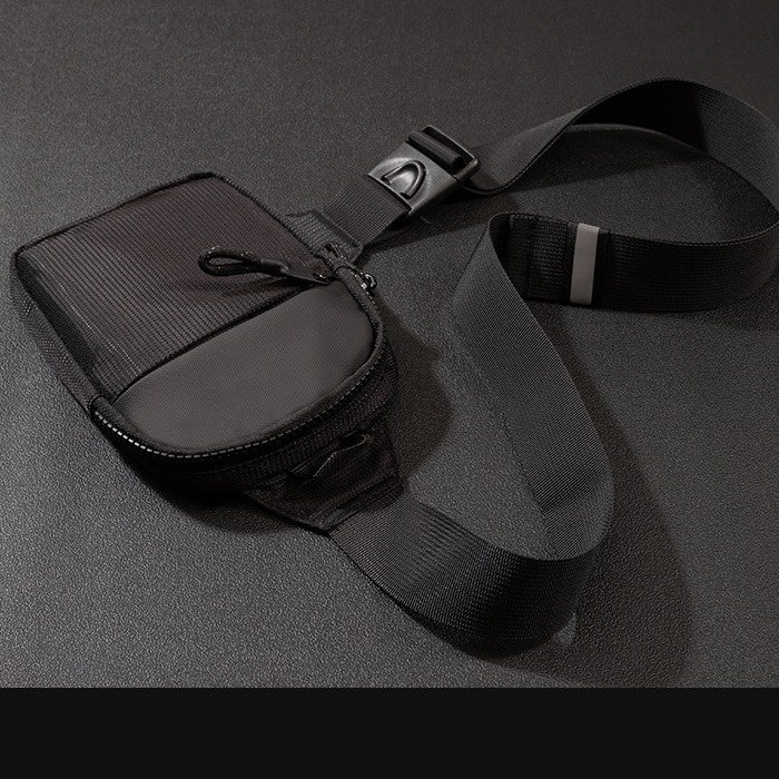 Crossbody Phone Bag Waist Bag Mini Fashion Shoulder Bag Waterproof Ultra Light Polyester For Daily Use