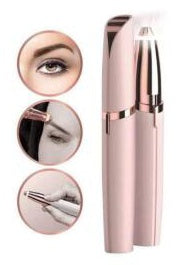 Flawlessly Brows Electric Eyebrow Remover With 18K Gold Plated Head Dermatologist Approved Pain Free Touchups