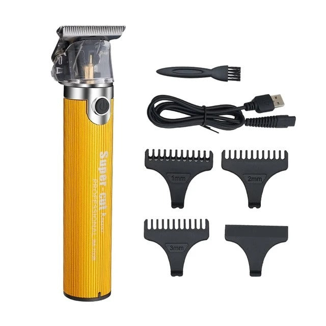 Longfeng Titanium Ceramic Blade Electric Hair Clipper With Powerful Motor For Smooth Precise Cutting