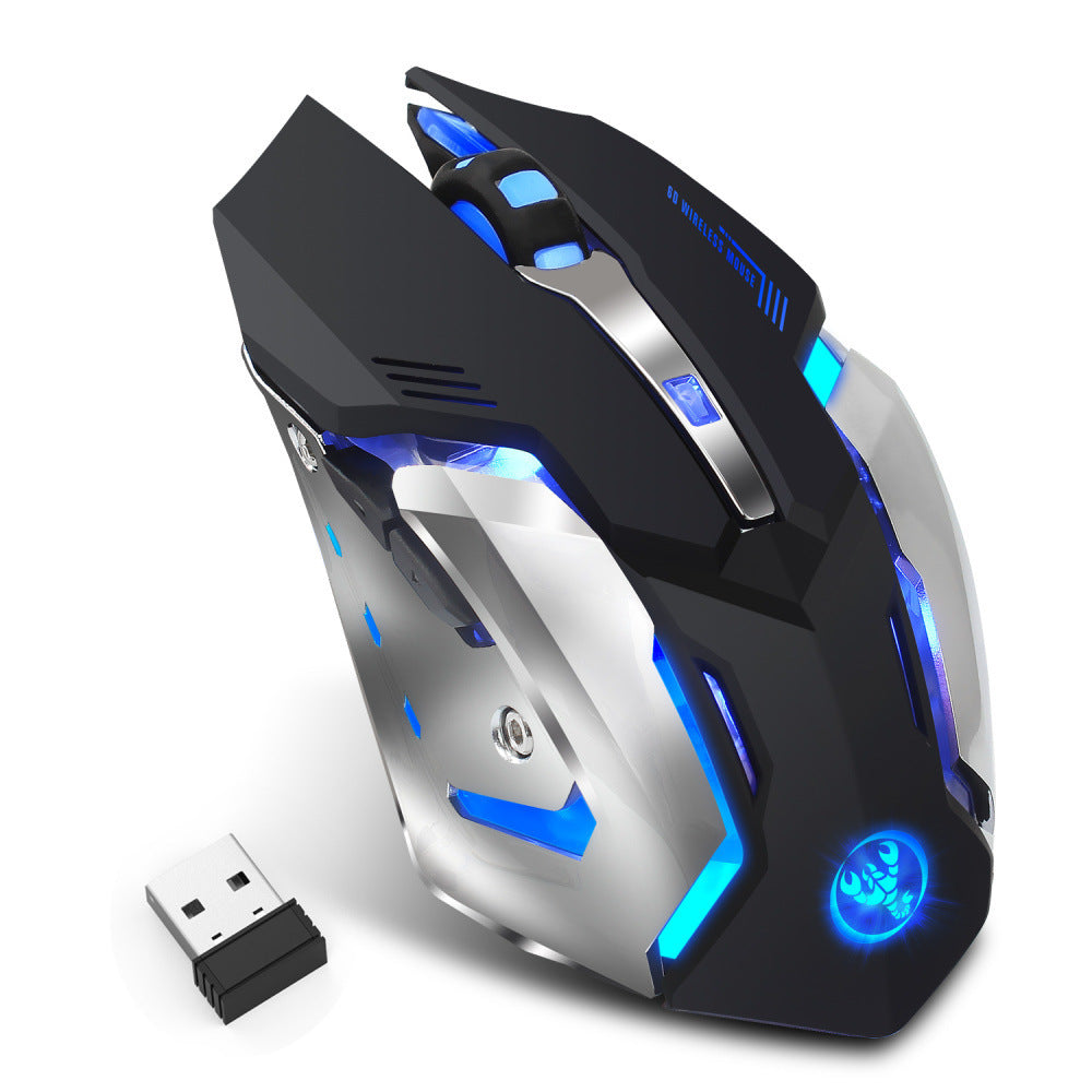 Wireless Gaming Mouse 2.4GHz - RGB LED Backlit Gaming Mouse