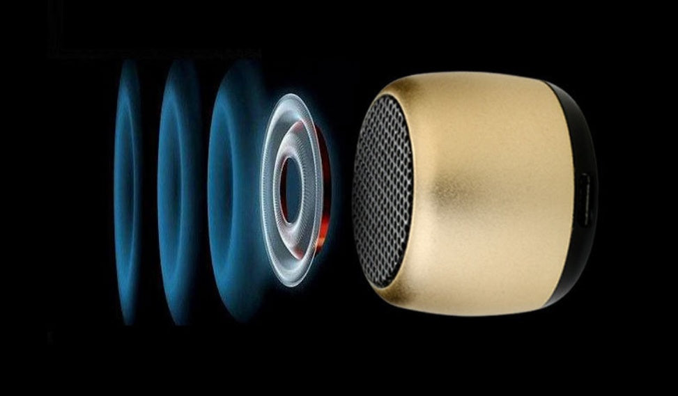 Portable Bluetooth Speaker Wireless Speaker Bluetooth 3.0 10m Range 2W Amplifier 6 Hours Play Time Plastic Body