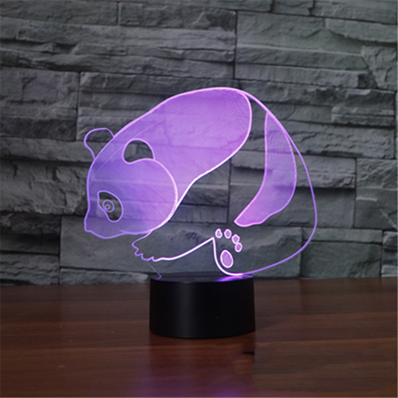 3D LED Night Light with Remote Control - Touch & Remote Operated