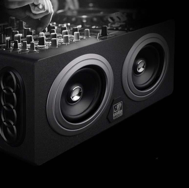 Bluetooth Boombox Speaker Dual Channel Stereo 10W 10W FM Radio USB Playback TF Card U Disk