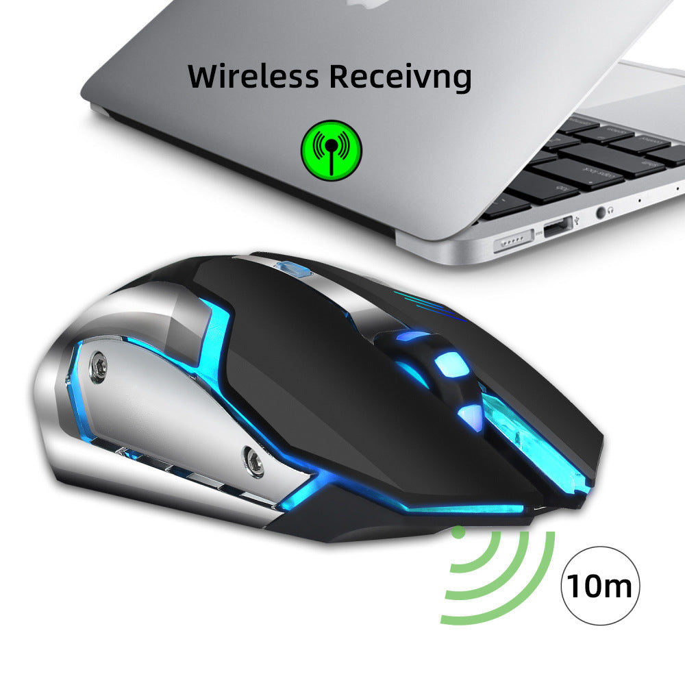 Wireless Gaming Mouse 2.4GHz - RGB LED Backlit Gaming Mouse