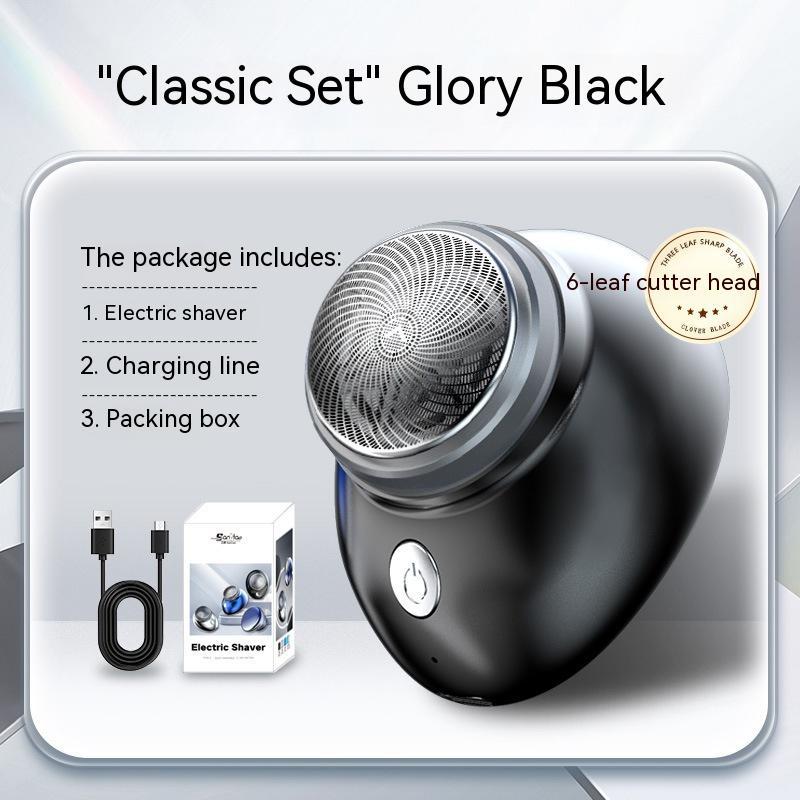Men's USB Rechargeable Portable Mini Electric Shaver - Travel Size