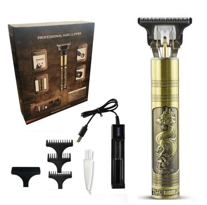 Longfeng Titanium Ceramic Blade Electric Hair Clipper With Powerful Motor For Smooth Precise Cutting