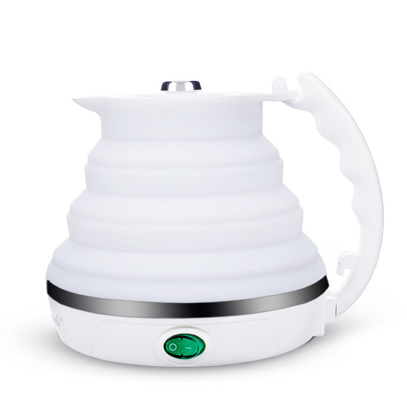 Foldable Electric Kettle 555ml Portable Silicone Kettle With Push Button 700W Fast Boil
