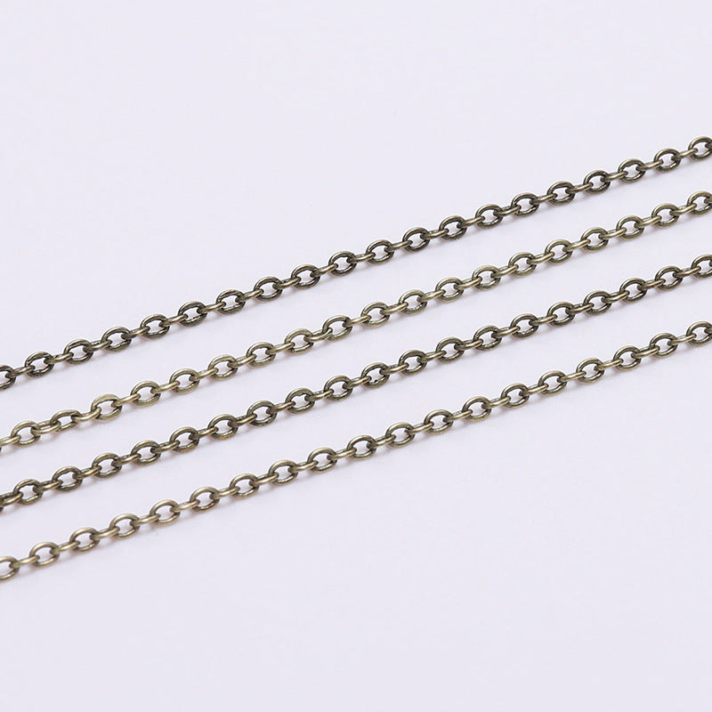 Thin Metal Crushed O-Chain