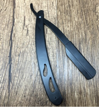 Stainless Steel Razor With 10 Blades Professional Straight Razor For Smooth Clean Shave