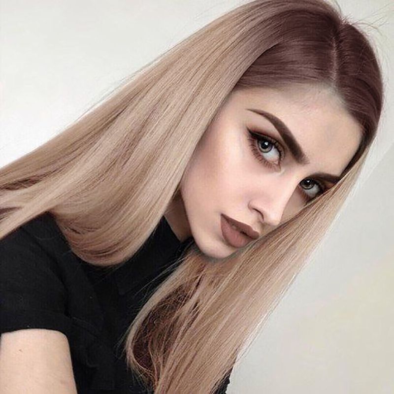 Long Straight Synthetic Wig - Classic Style