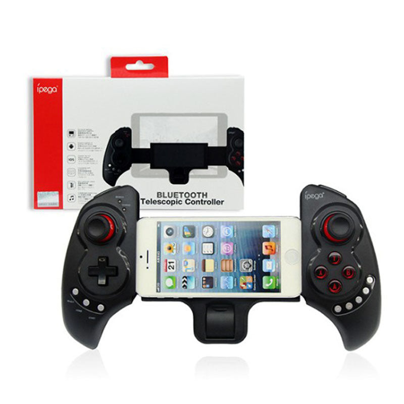 Bluetooth Gamepad Controller With Bracket Function For Mobile Phones Tablets PCs And TVs USB Vibration ABS