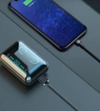 Bluetooth Headset With Instant Auto Pairing And Automatic Reconnection Large Capacity Battery And Reliable Phone Calls