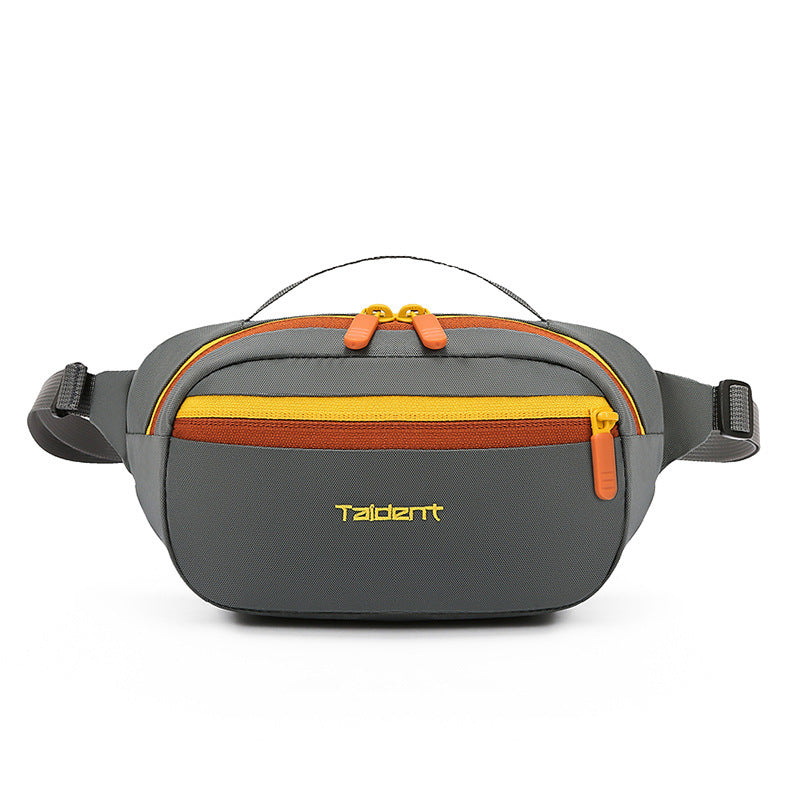 Outdoor Leisure One Shoulder Handbag Waist Bag Nylon 2L Dopamine Color Crossbody Utility Purse