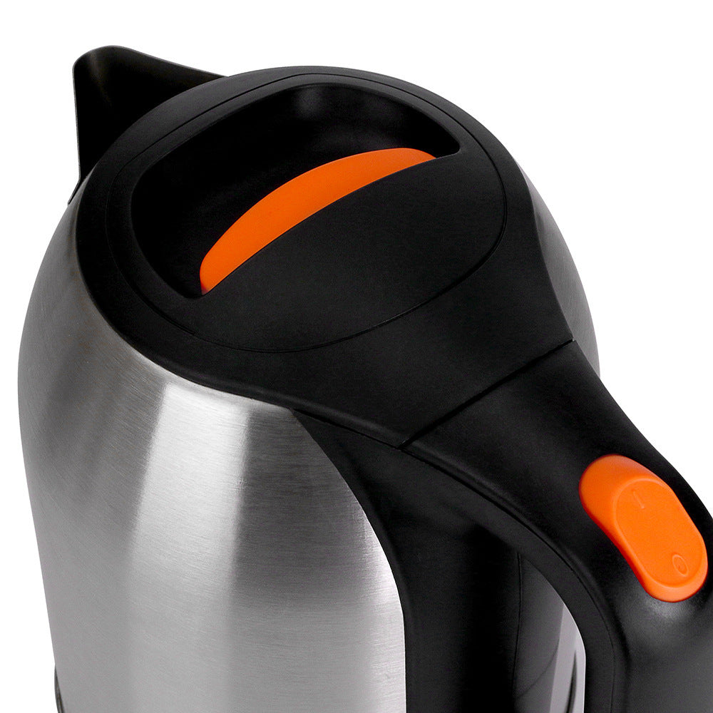 Stainless Steel Quick Pot Electric Kettle 2 Liter Double Layer Design With Button Control