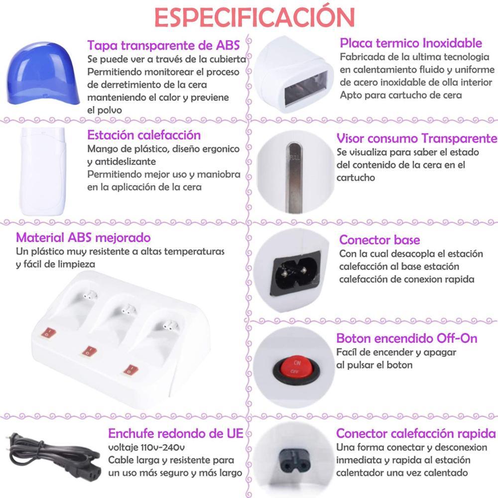 Professional Double Wax Warmer Hair Removal Machine - 110V-240V
