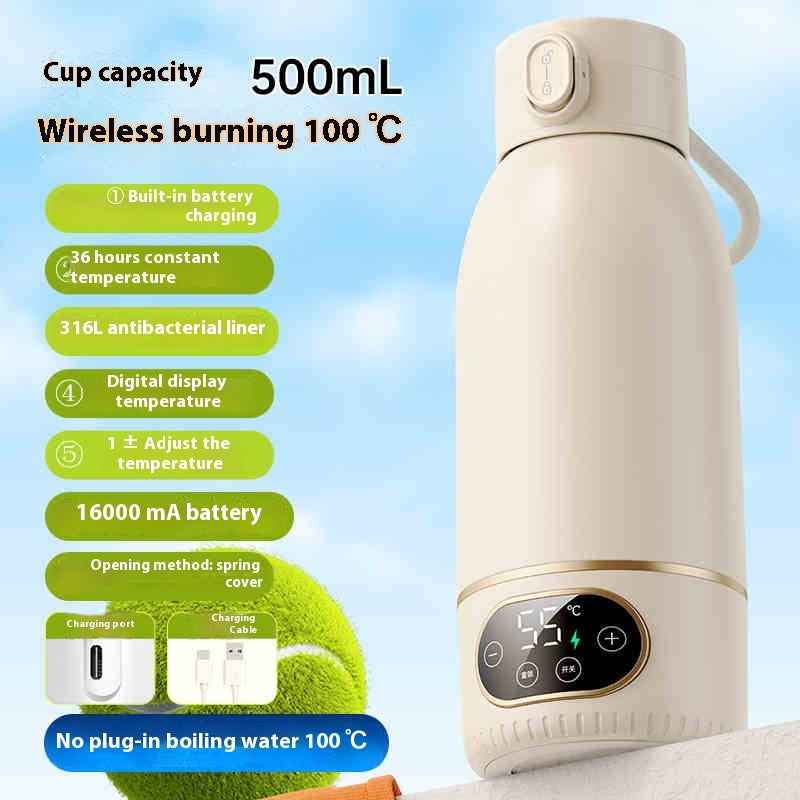 Machine Player Integrated Insulation Intelligent Portable Electric Kettle 110V 220V With 12 Month Warranty