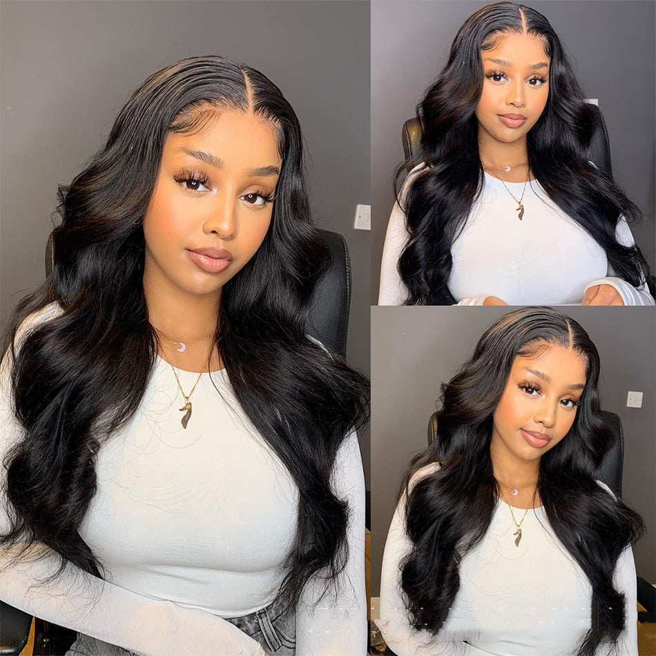 Body Wave Human Hair Lace Front Wig - Natural Movement