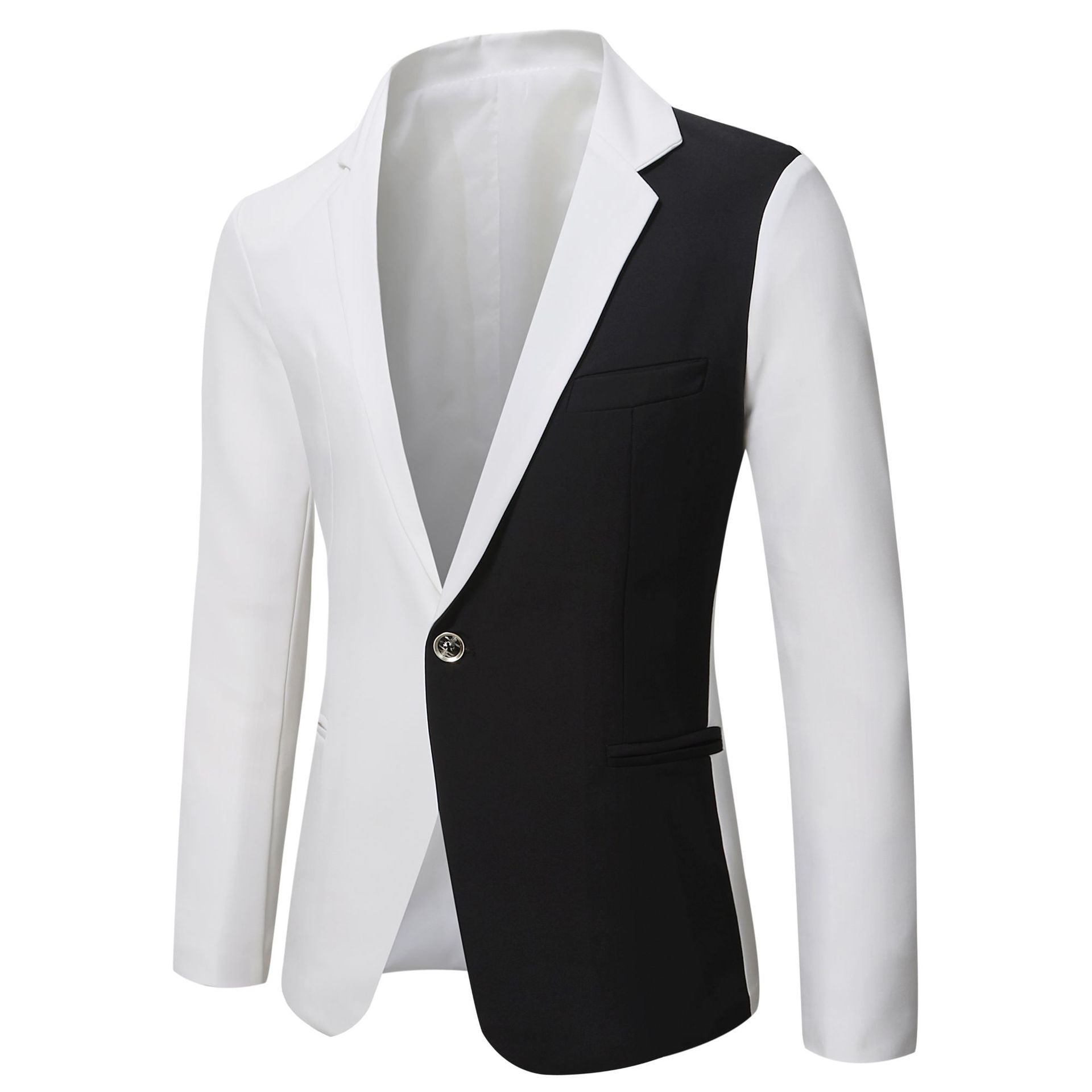 Men's Special Multicolor Slim-fit Suit Jacket