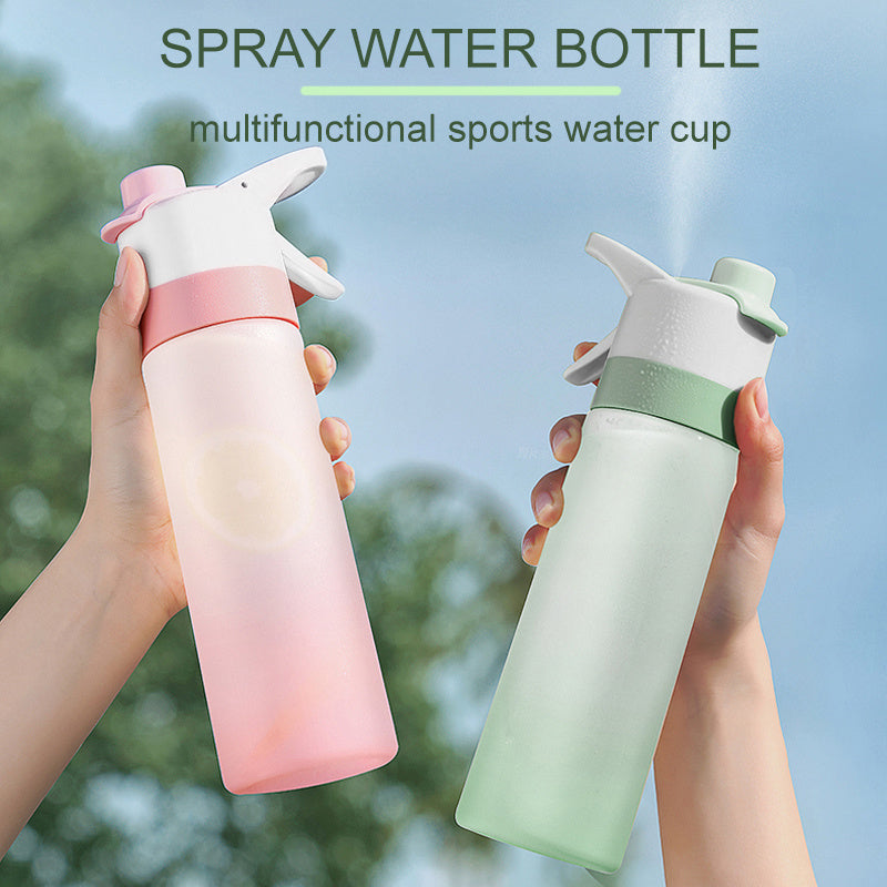 Sports Spray Water Bottle - 600ml Mist Bottle for Fitness & Outdoor Activities