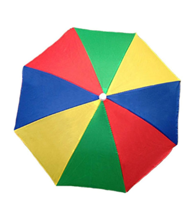 Fashion Trend Hat Umbrella Fishing Stand Umbrella