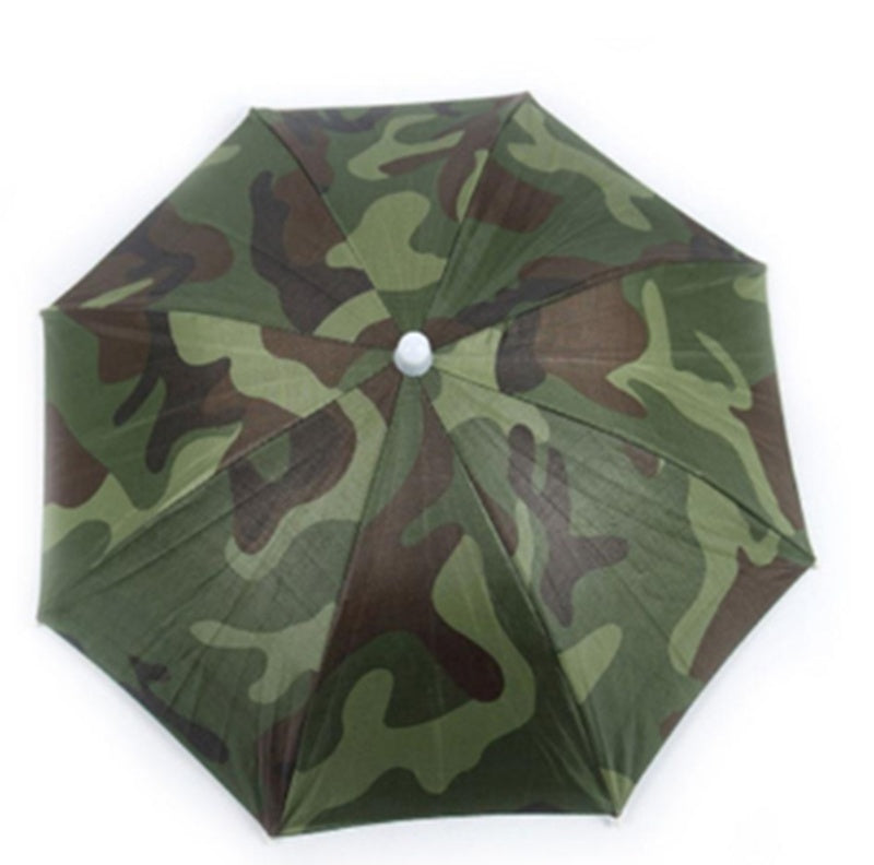 Fashion Trend Hat Umbrella Fishing Stand Umbrella