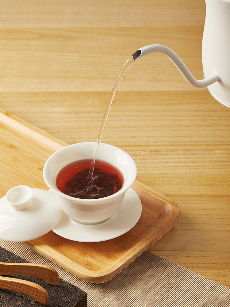 Stainless Steel Electric Kettle With Temperature Control 1200W For Family Use Three To Five People Black