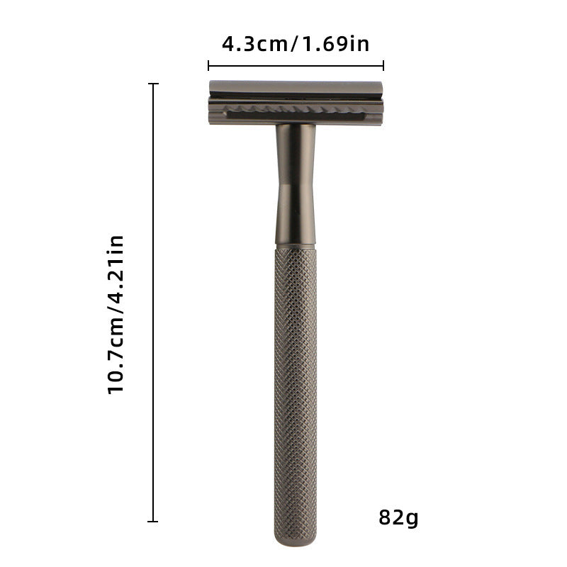 Classic manual shaver safe old fashioned