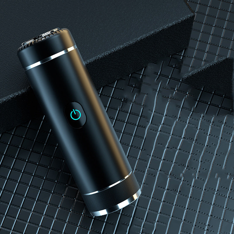 Portable Mini Rechargeable Floating Shaver With Wet Dry Shaving Titanium Alloy Blade For Lasting Sharpness Quiet Motor
