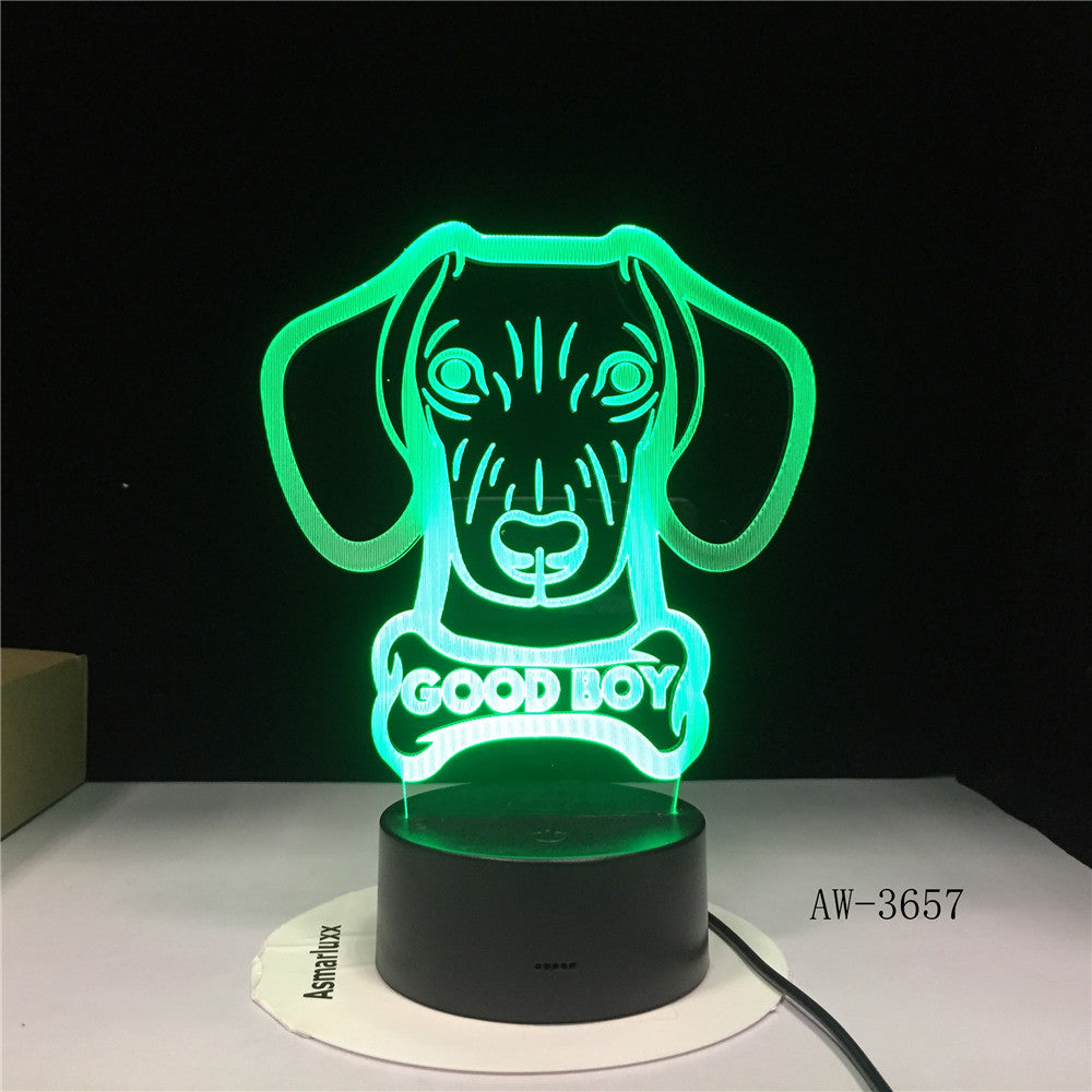 Colorful Gradient LED Table Lamp - Remote Control Touch Light