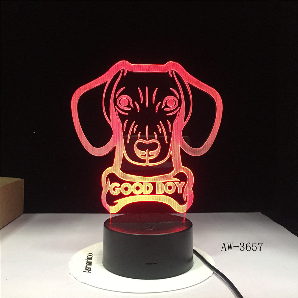 Colorful Gradient LED Table Lamp - Remote Control Touch Light