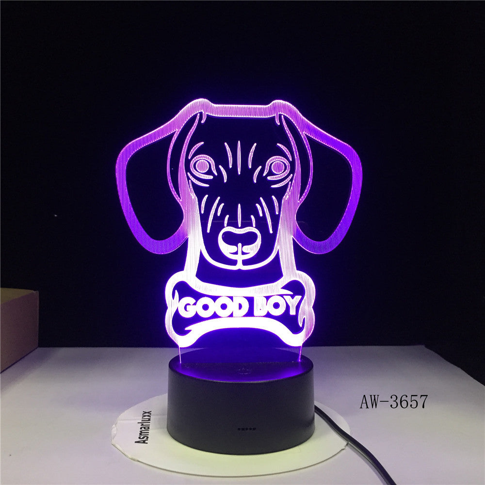Colorful Gradient LED Table Lamp - Remote Control Touch Light