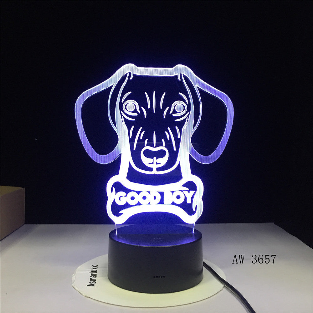 Colorful Gradient LED Table Lamp - Remote Control Touch Light