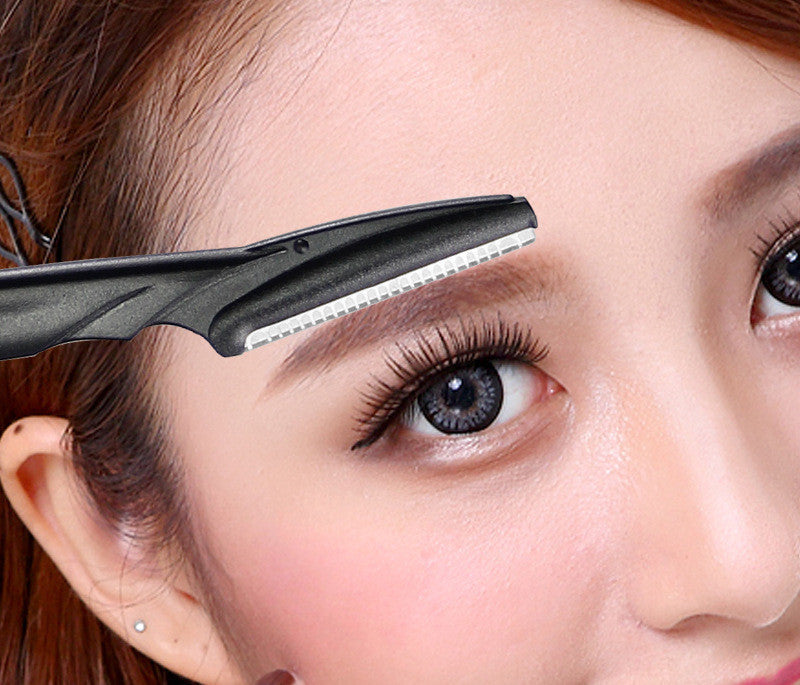 Professional Stainless Steel Eyebrow Trimming Tool Set