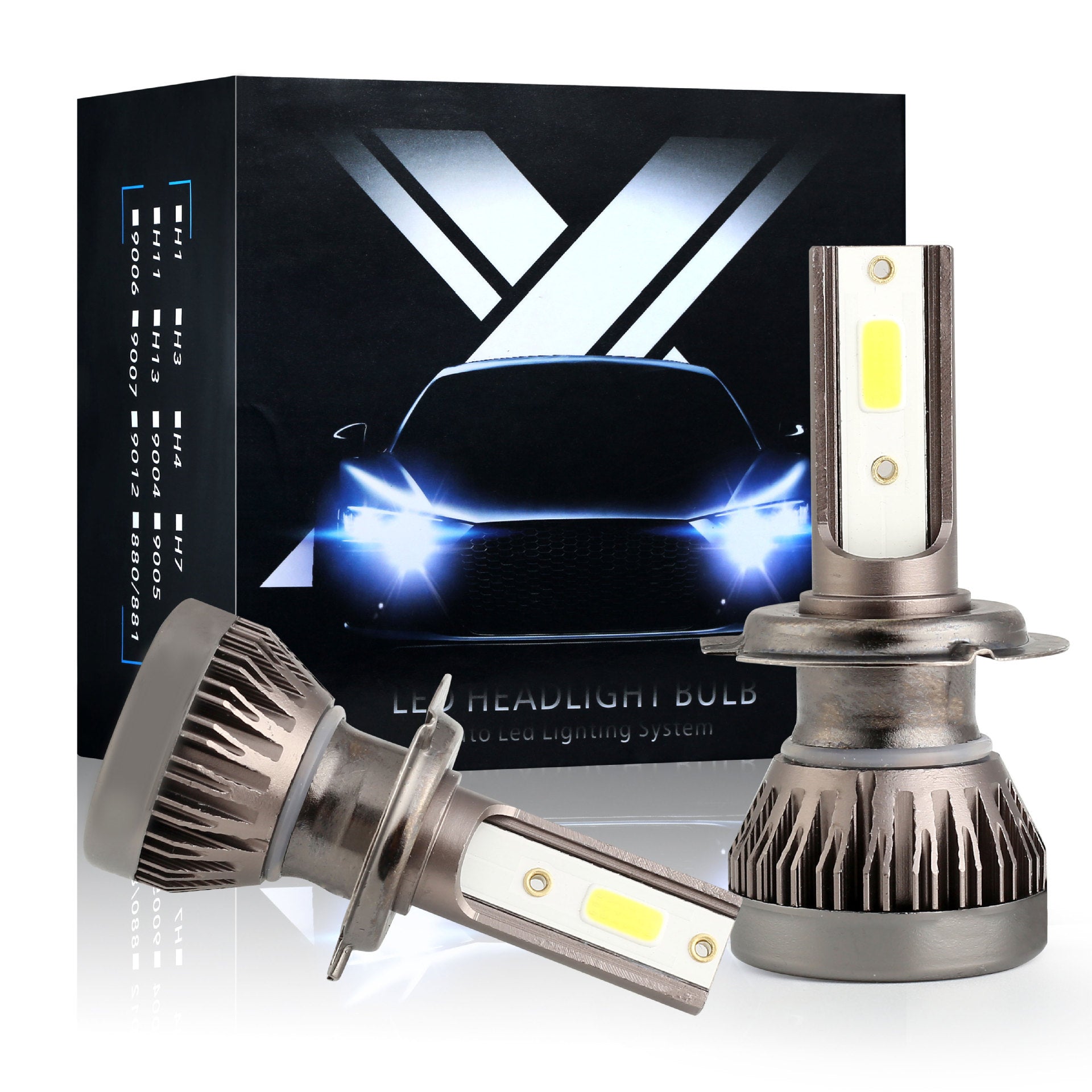Car LED Headlight Bulbs - High Brightness Auto Lighting Upgrade
