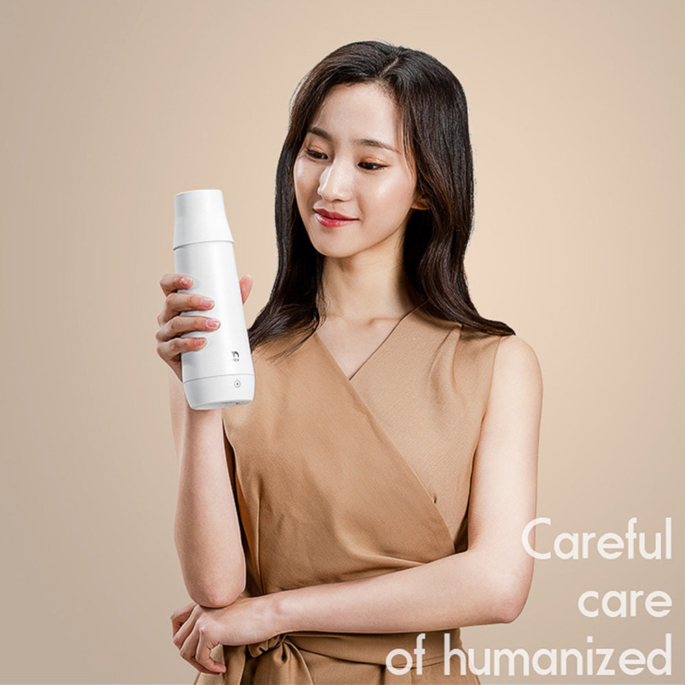 Mini Folding Travel Electric Kettle 300ml Stainless Steel 304 Inner And Outer Portable Dorm Room Coffee Tea Warmer