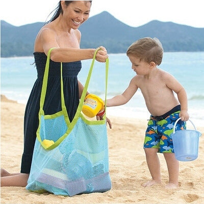 Children's Beach Bag - Large Cube Storage for Beach Toys