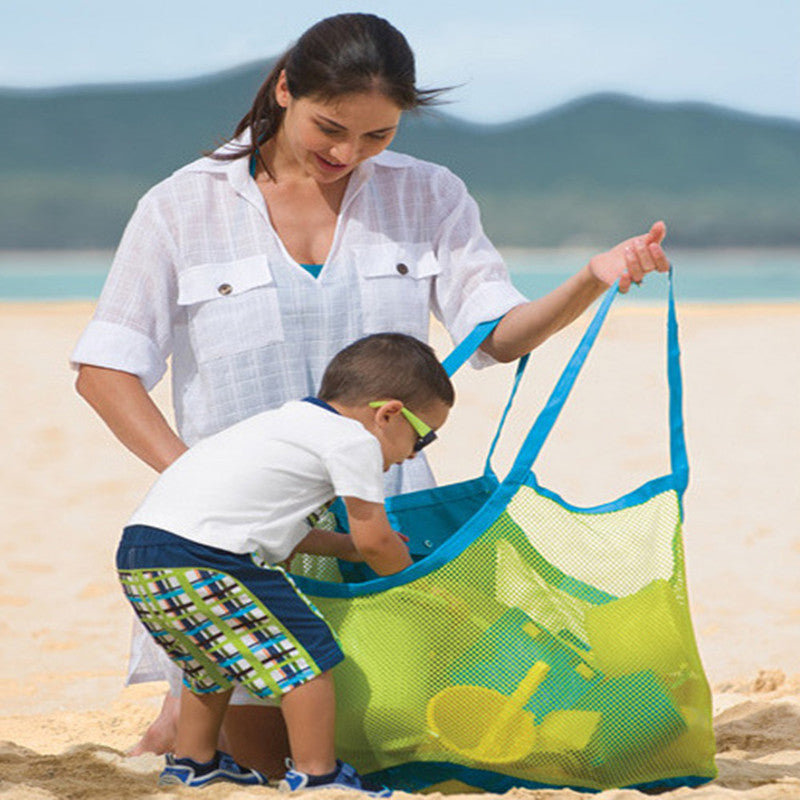 Children's Beach Bag - Large Cube Storage for Beach Toys