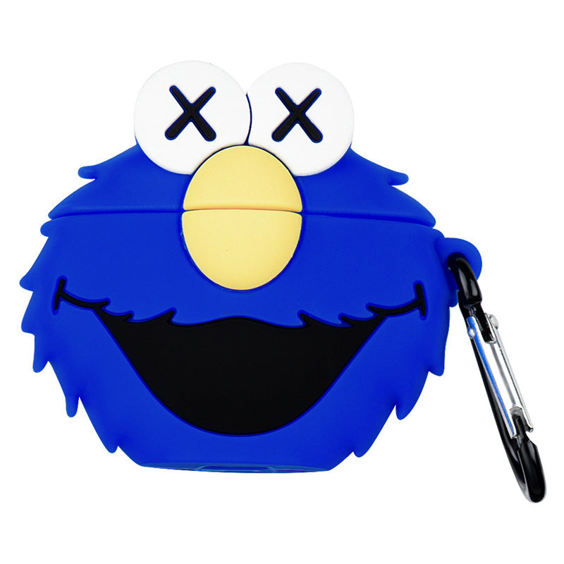 Cartoon Retro Gramophone Silicone Case For AirPods Wireless Bluetooth Headset Sleeve Cover