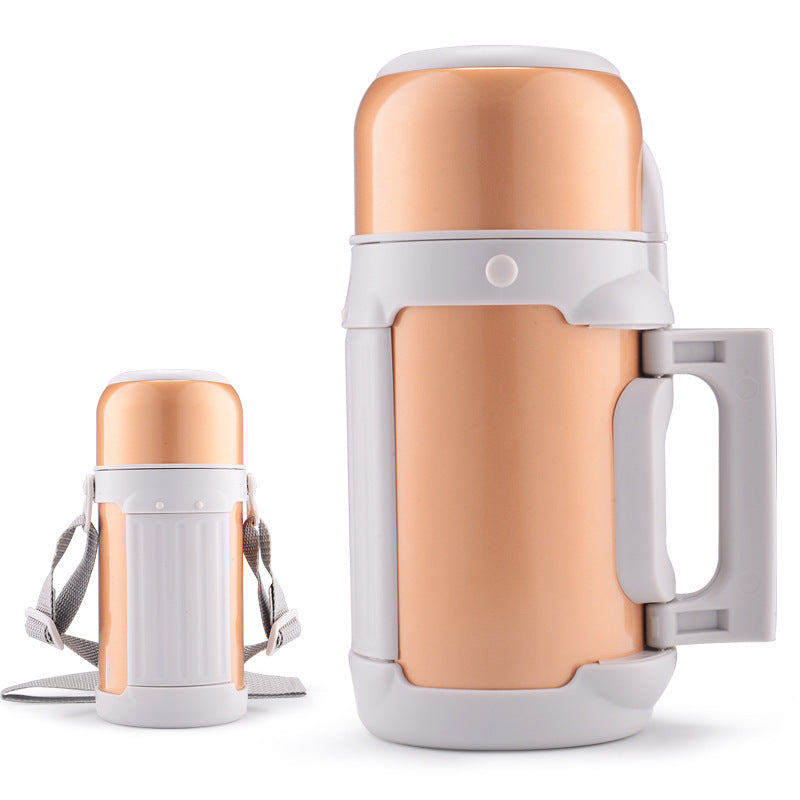 Stainless Steel 304 Thermal Insulated Water Bottle 1L - Sports Tumbler
