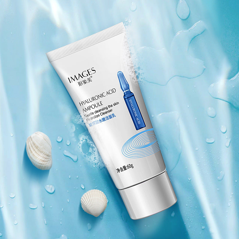 Hyaluronic Acid Moisturizing Facial Cleanser - Gentle Soft Formula