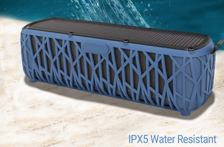 New T61 Solar Wireless Outdoor Bluetooth Speaker With Dual Patents And Environmentally Friendly Solar Power